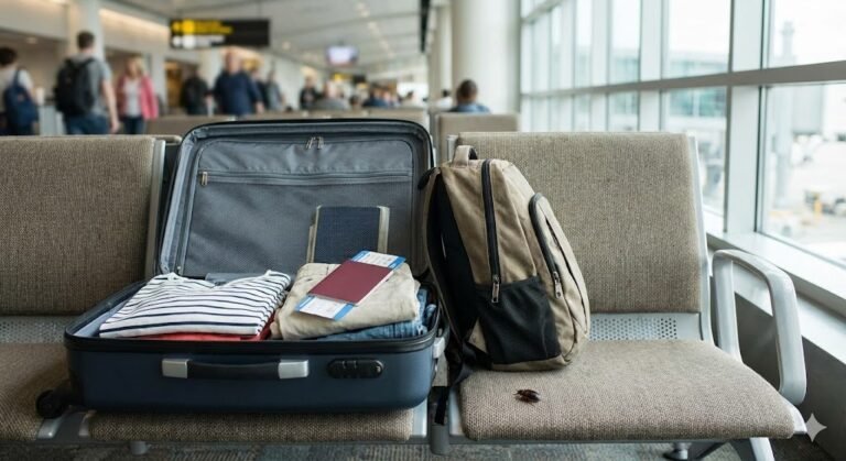 Cause punaise de lit transmission voyage valise hotel