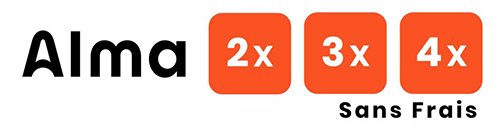 Paiement en 2x 3x 4x sans frais avec Alma
